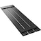 Ekena Millwork True Fit PVC Three Board Spaced Board-n-Batten Shutters, Black, 17 1/8W x 32H, PR TFP101SBF17X032BL - alternate 4
